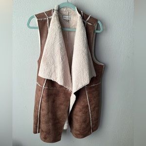 Suede/Fur Vest